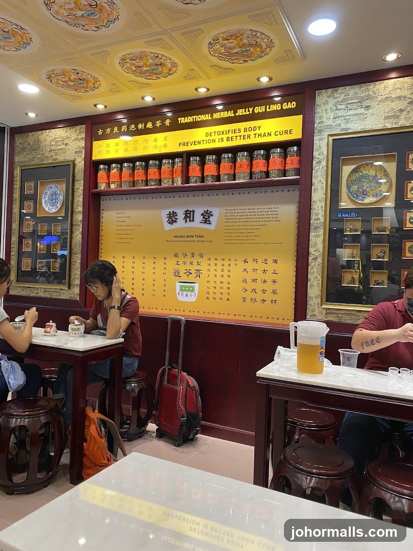 Herbal Jelly Shop Interior