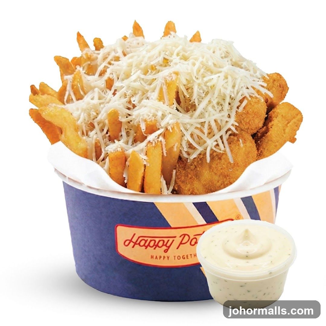 Cheese Fries with Nuggets