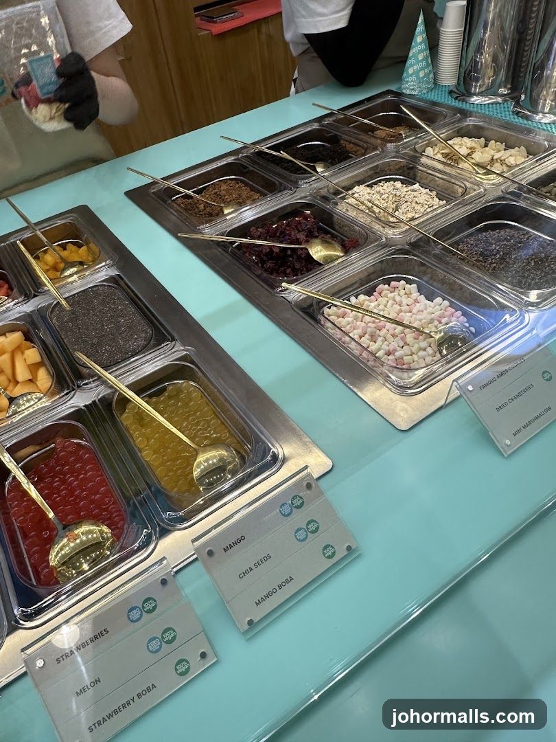 Toppings Bar