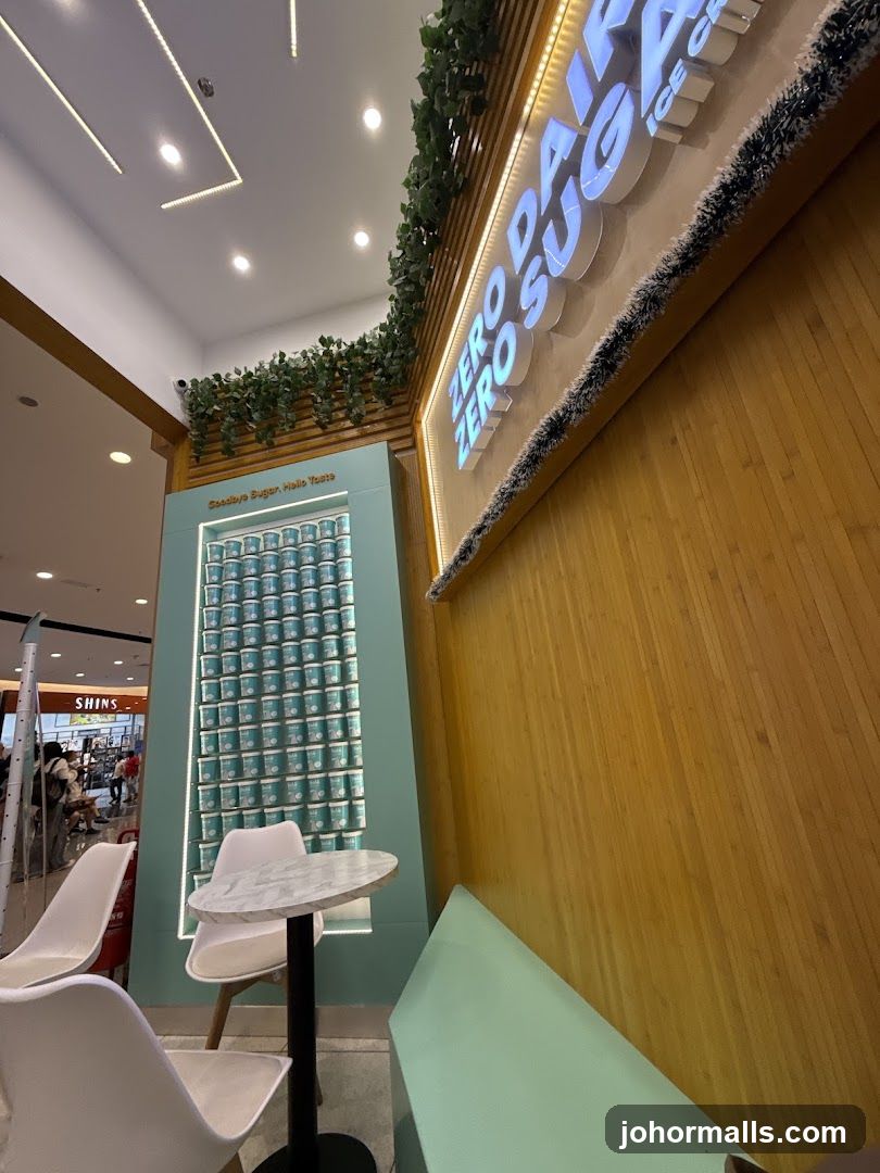 Ice Cream Shop Interior