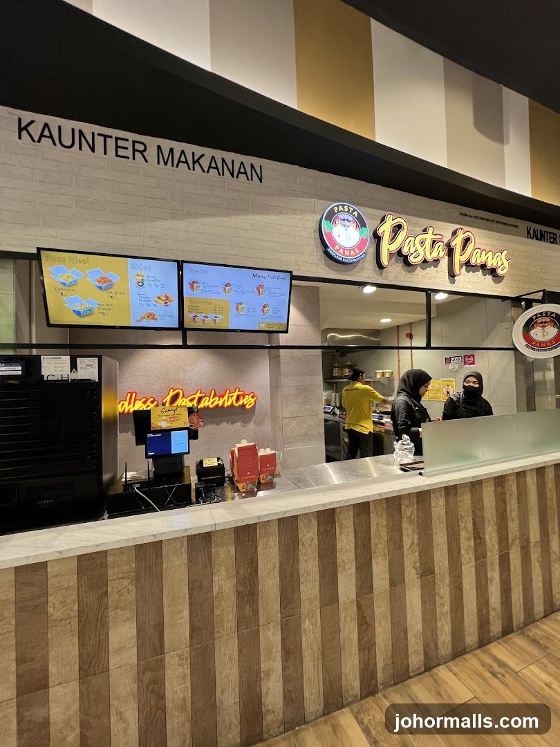 Pasta Panas Food Counter