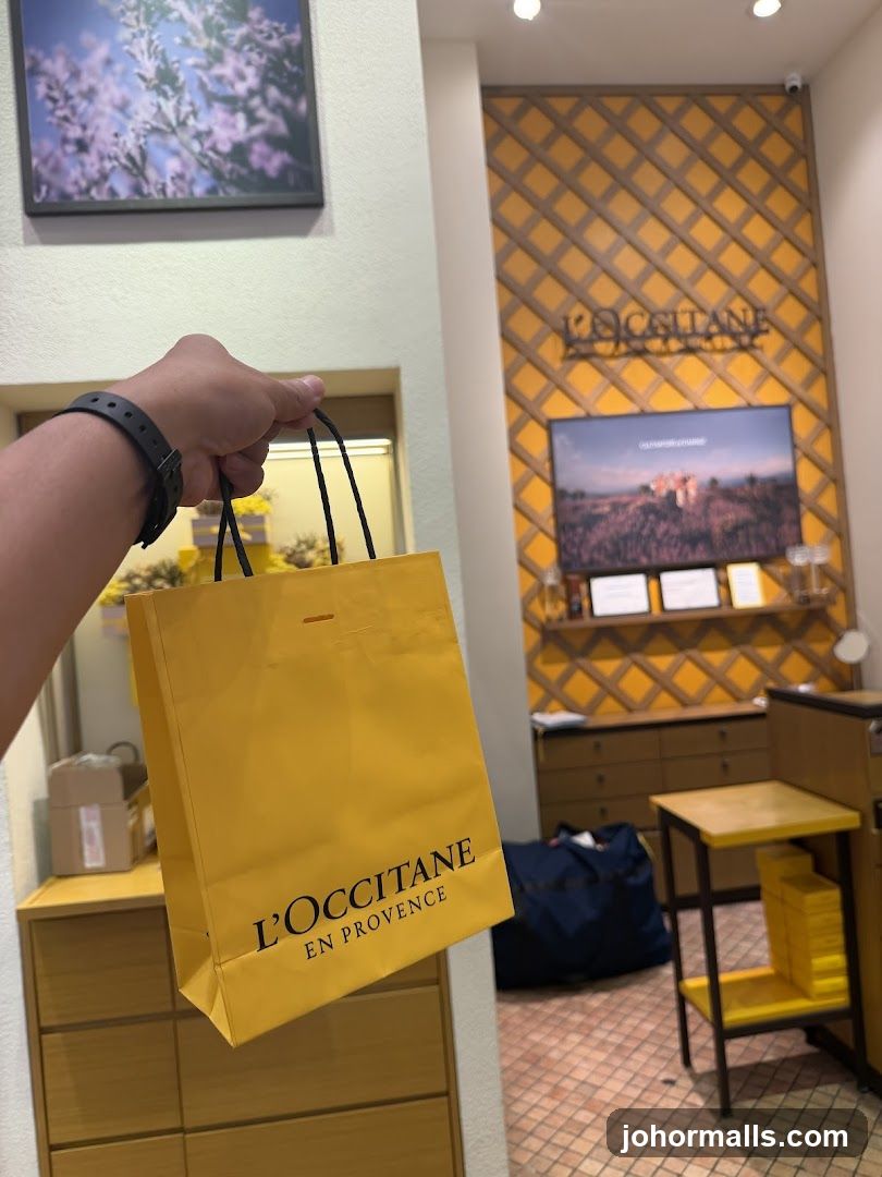 L'Occitane Shopping Bag