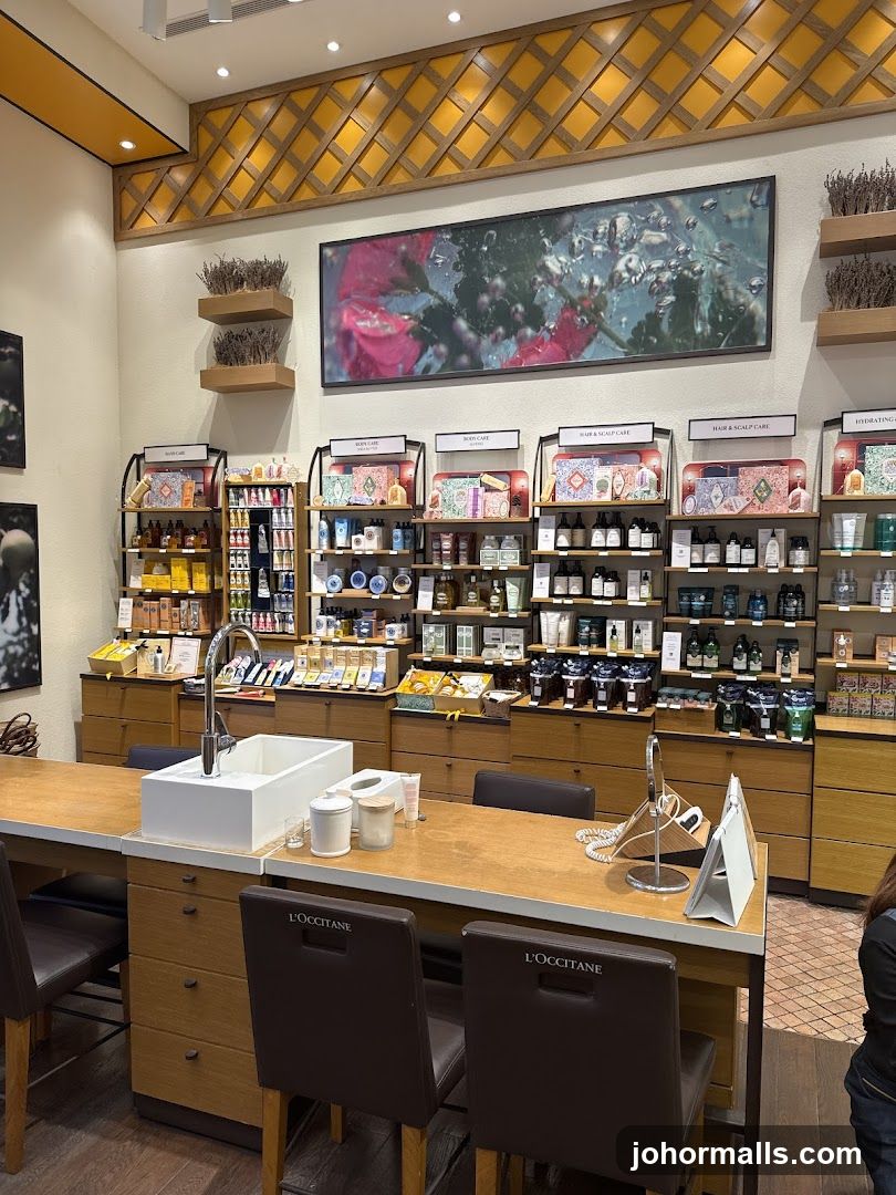 L'Occitane Store Interior