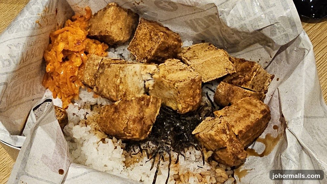 Fried Tofu and Rice
