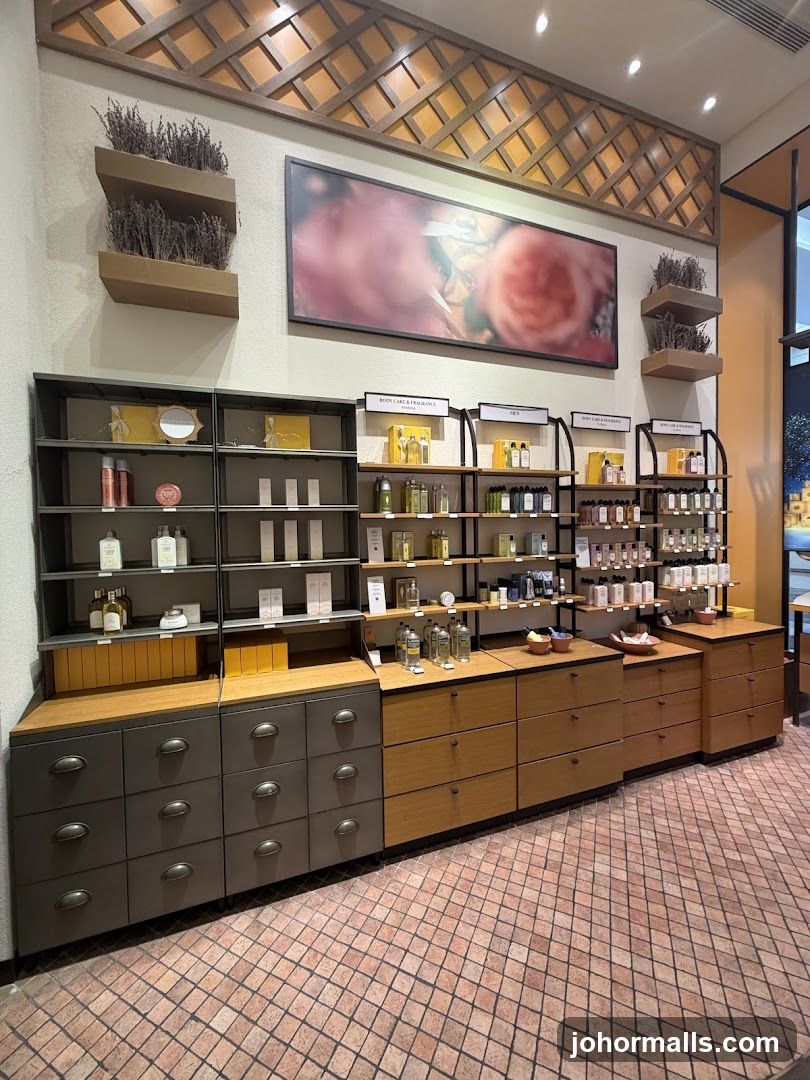 Cosmetics and Fragrance Display
