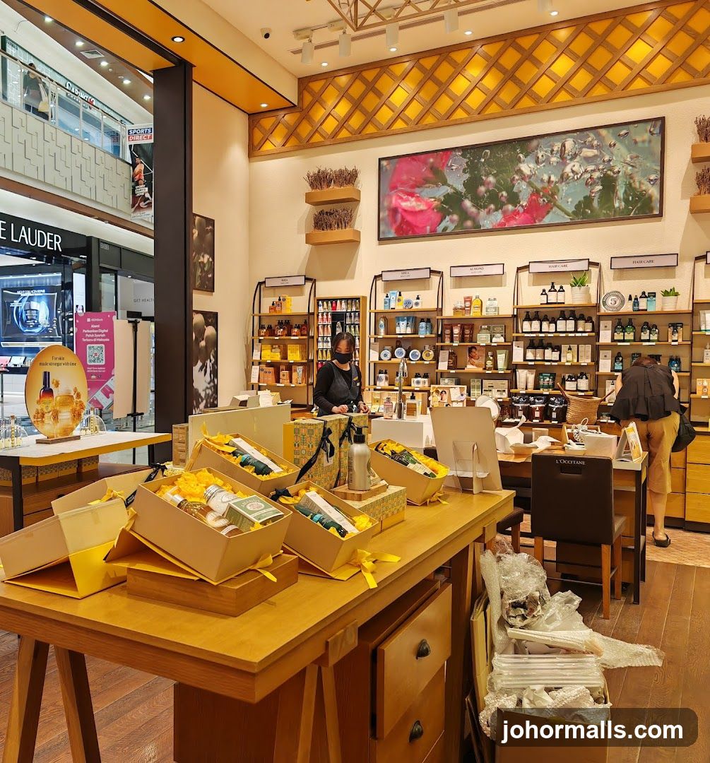 Cosmetics store interior
