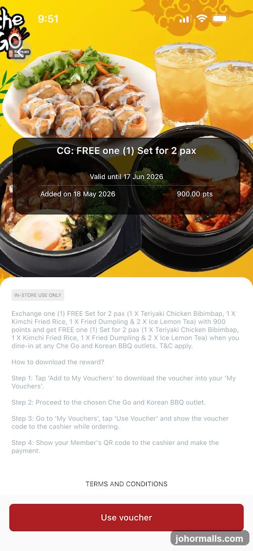 Che Go Voucher