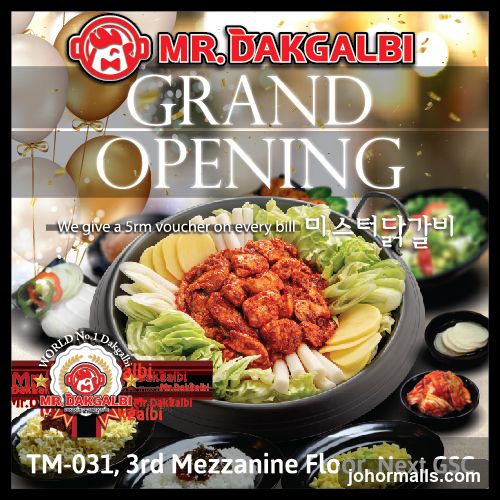 Mr. Dakgalbi Grand Opening