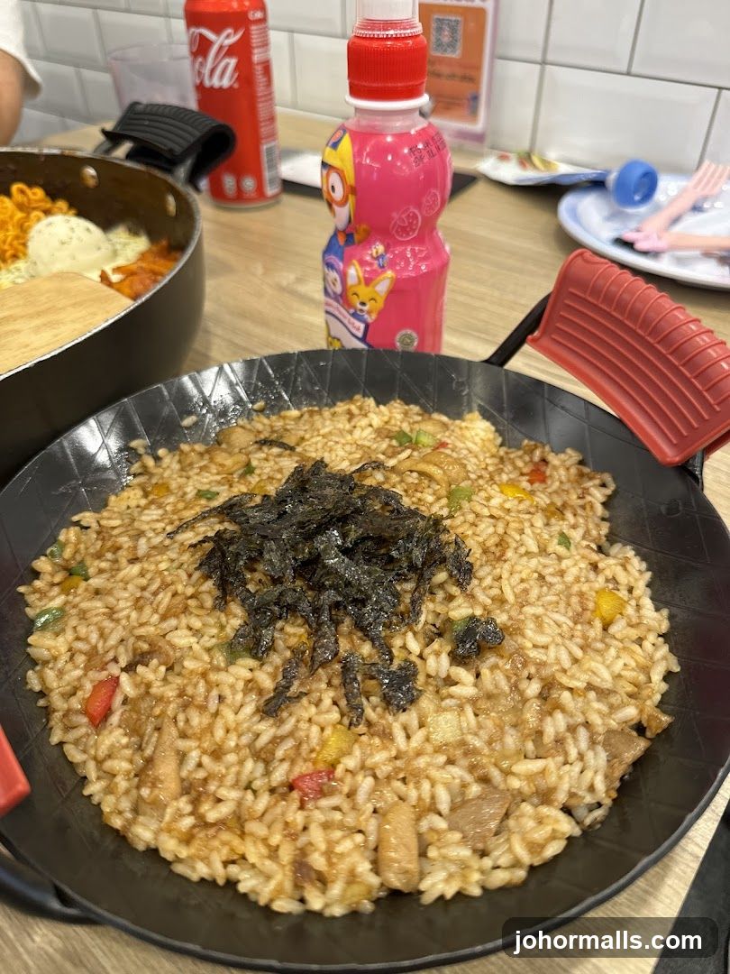 Fried Rice with Seaweed