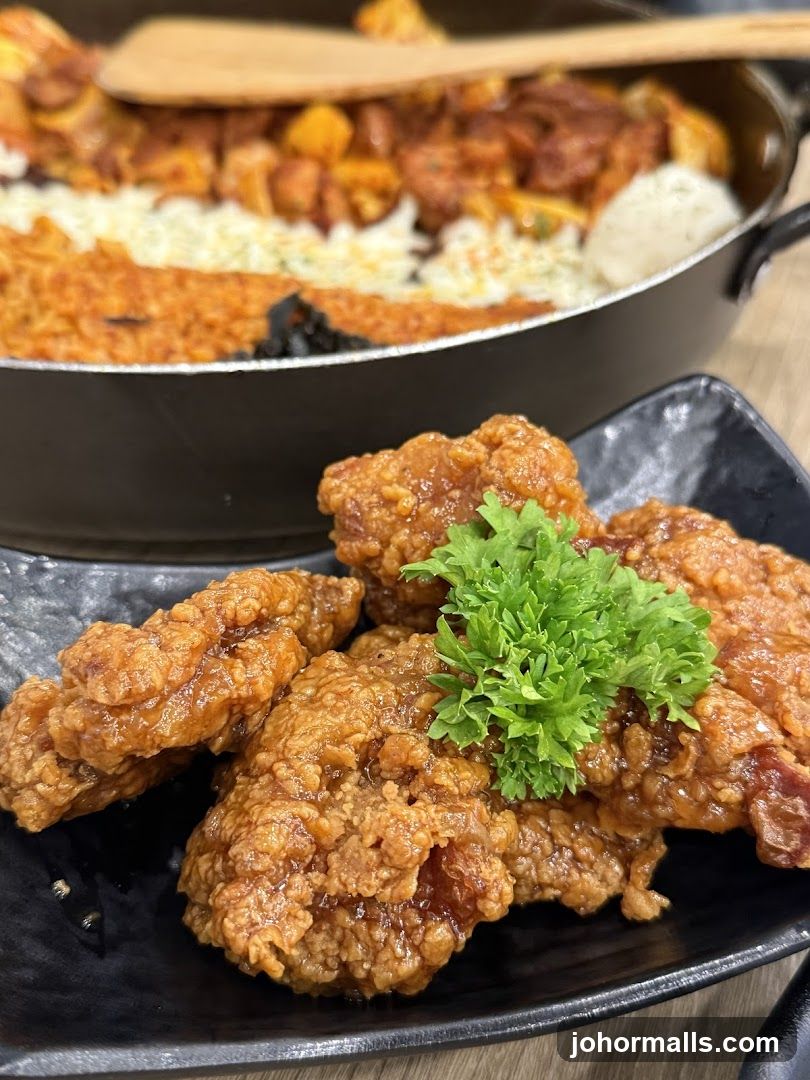 Fried Chicken and Stir-fry