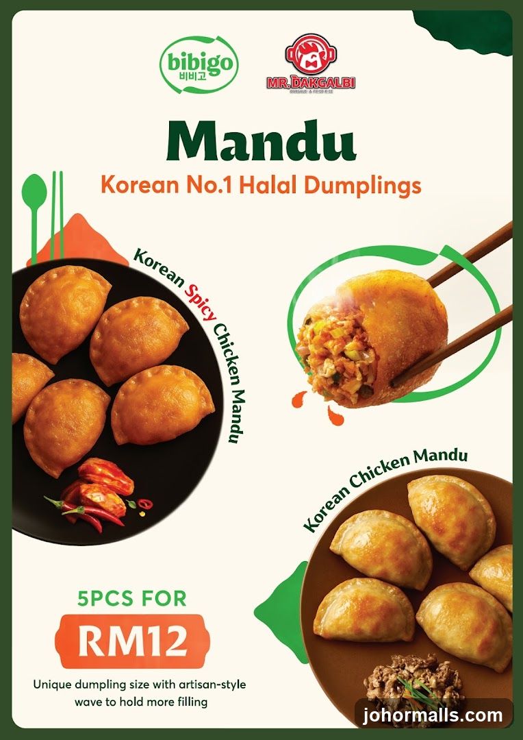 Mandu Korean No.1 Halal Dumplings