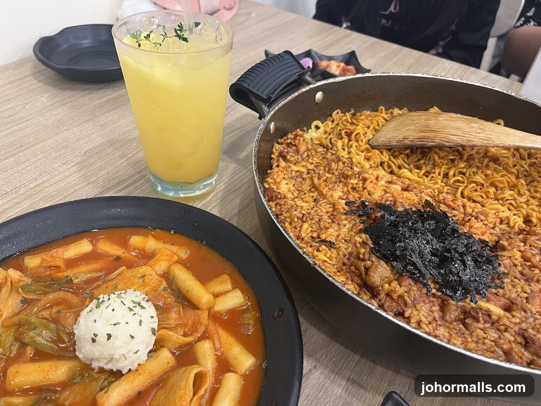 Korean Food Spread