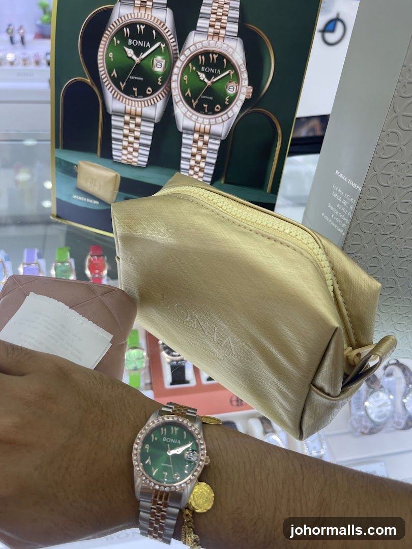Bonia Watches Display