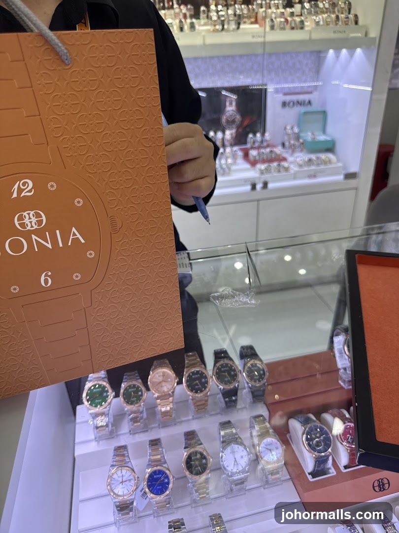 Watches on Display