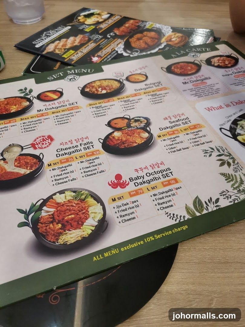 Set Menu