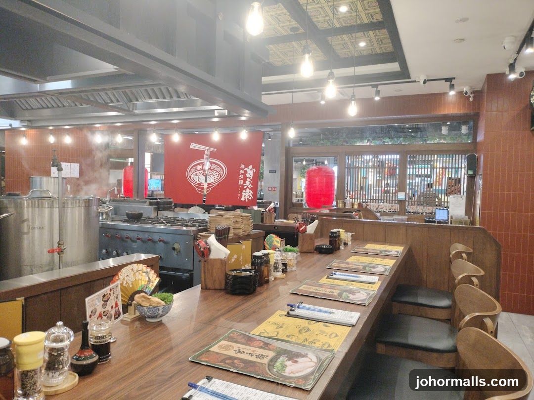 Ramen Restaurant Interior