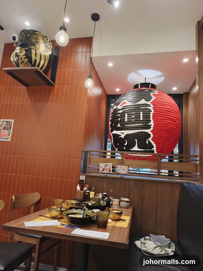 Ramen Restaurant Interior