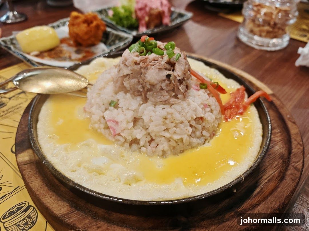 Sizzling Rice Dish