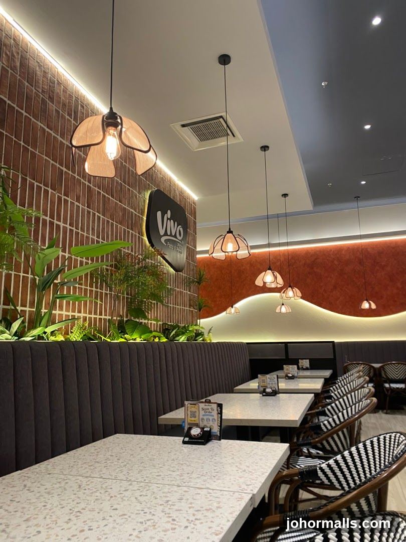 Restaurant Interior with Modern Decor