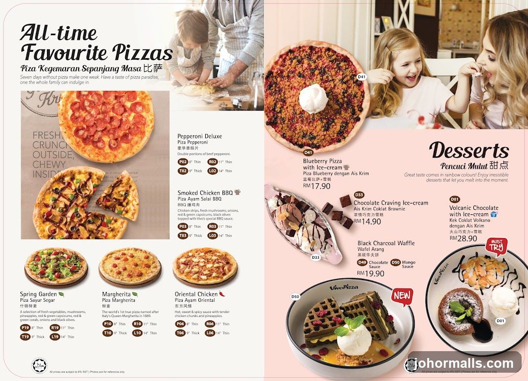 All-time Favourite Pizzas