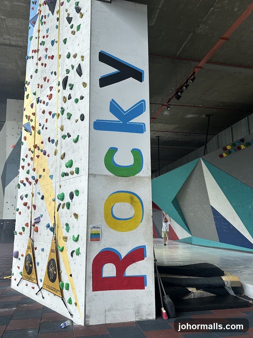 Climbing Gym Interior