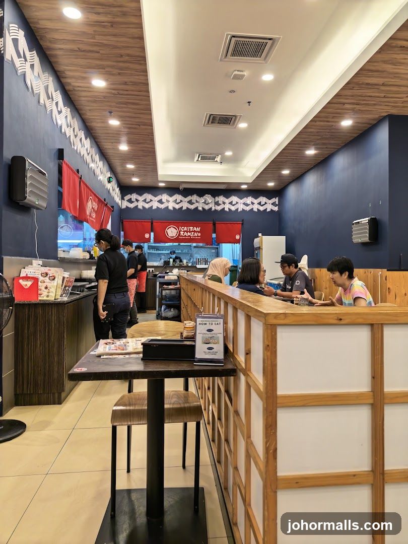 Ichiban Ramen Interior
