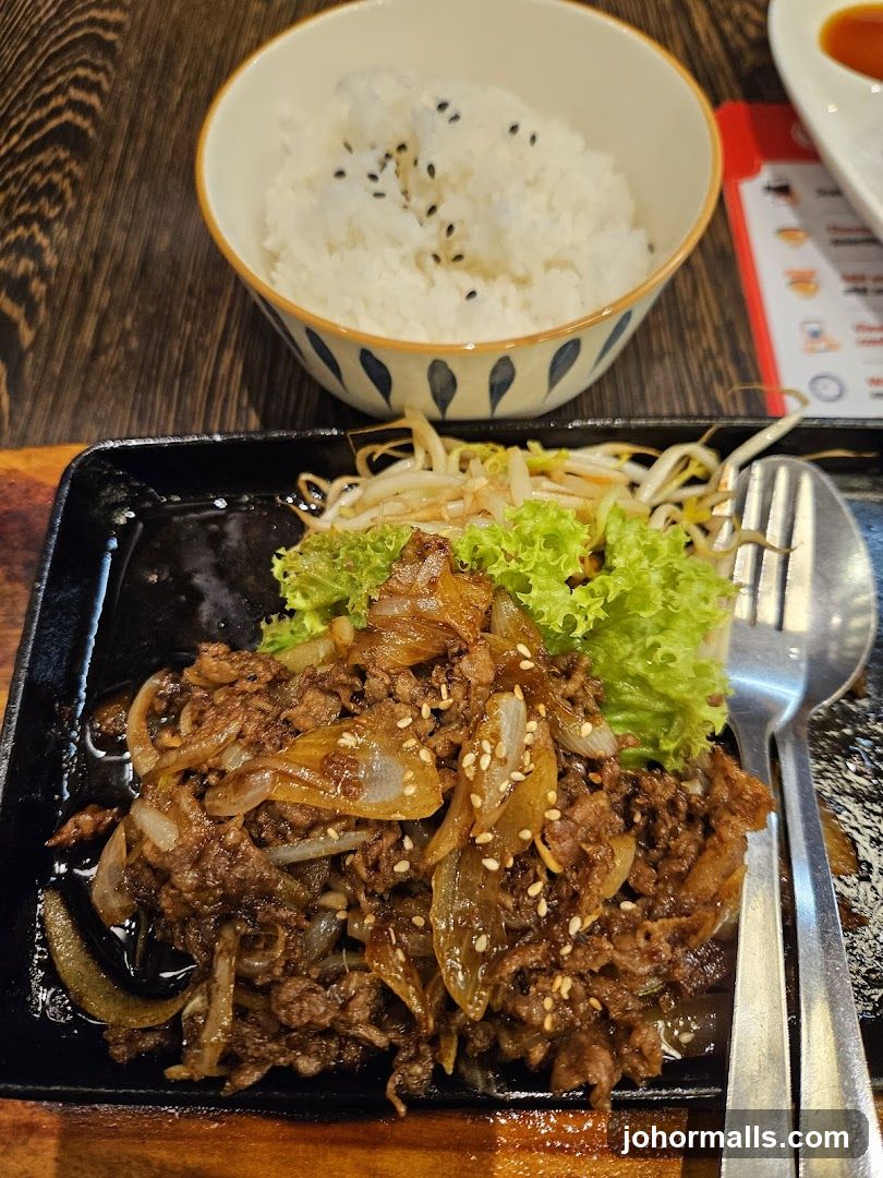 Food served at a restaurant
