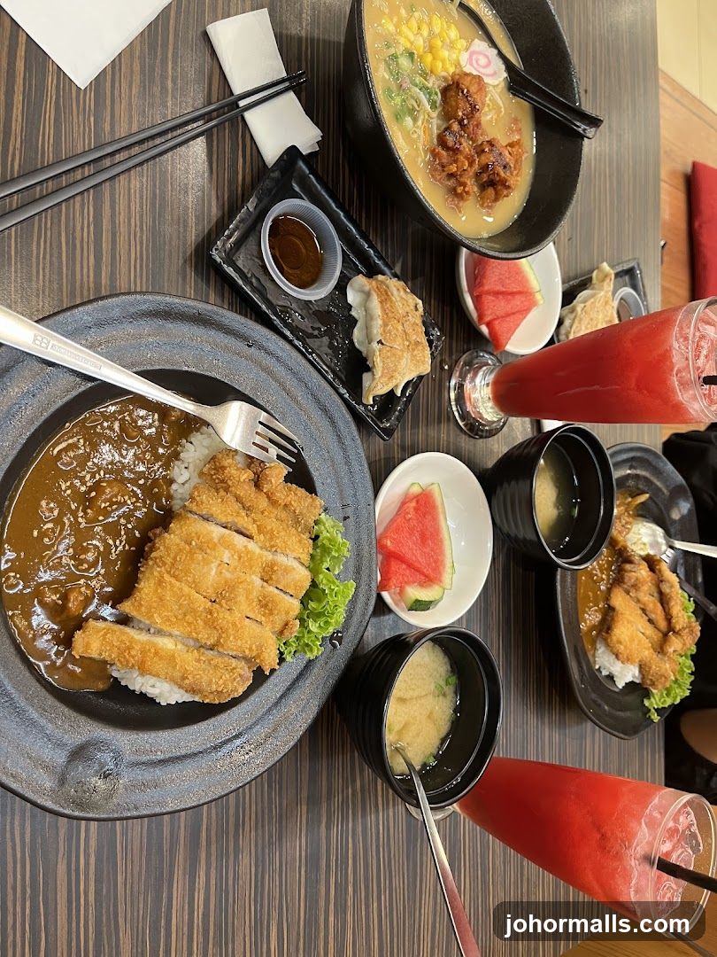 Tabletop Dining Scene