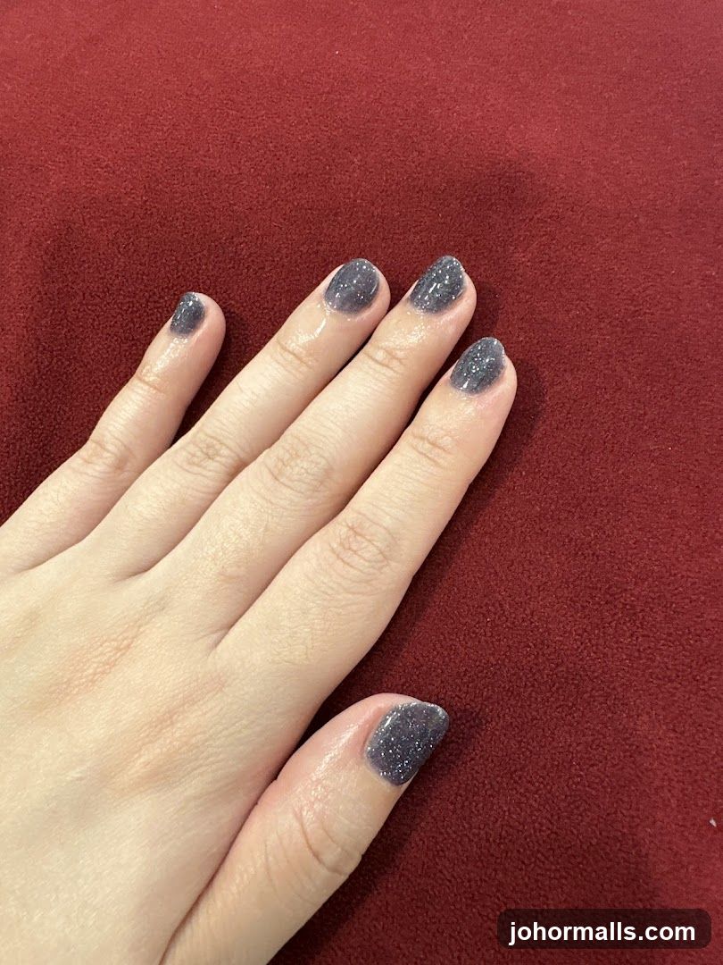 Hand with Nail Polish