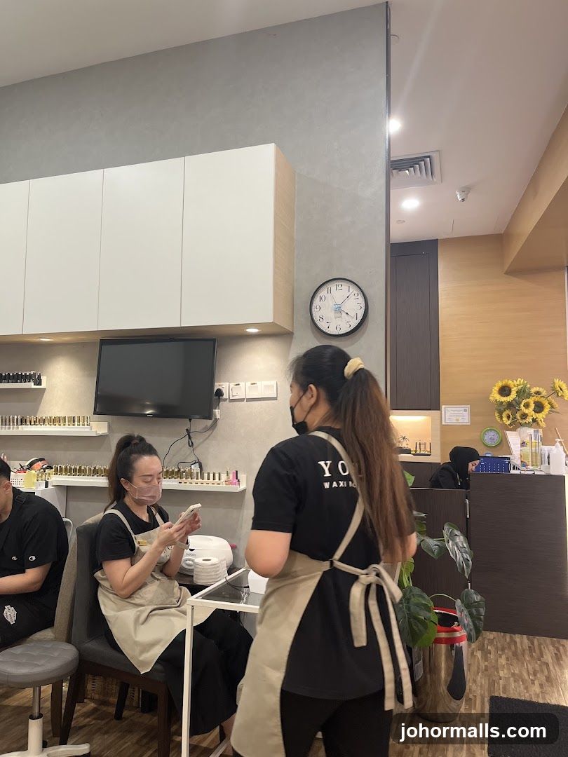 Interior of a beauty salon