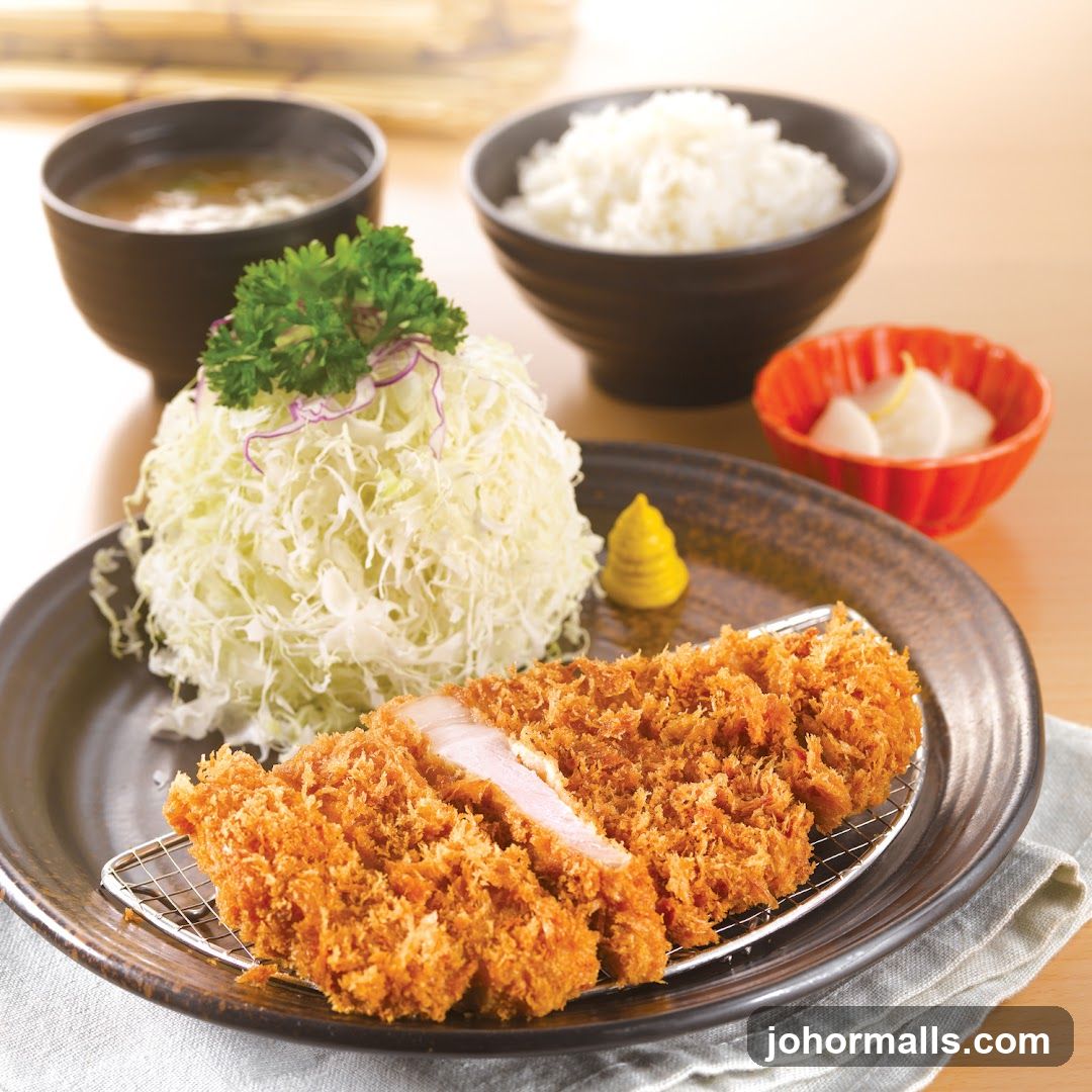 Crispy Pork Cutlet Meal