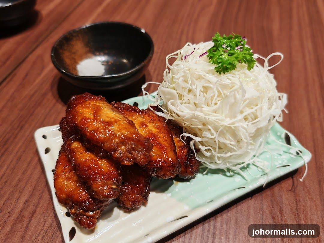 Food Plate on Wooden Table