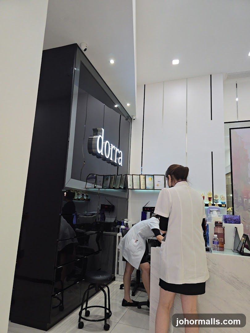 Interior of Dorra Shop