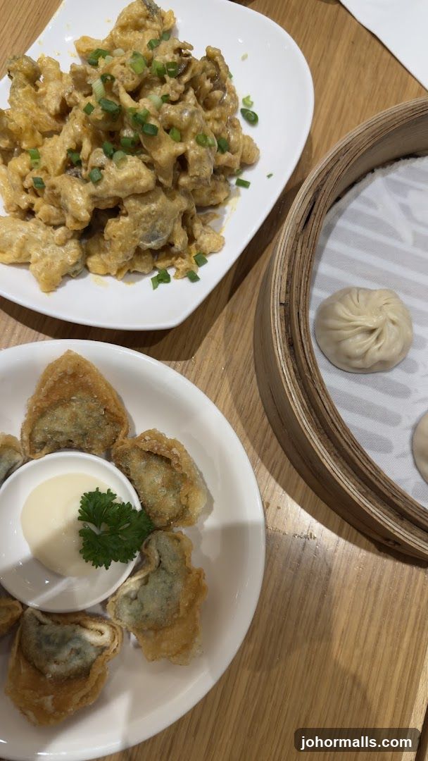 Dining Table with Chinese Dishes