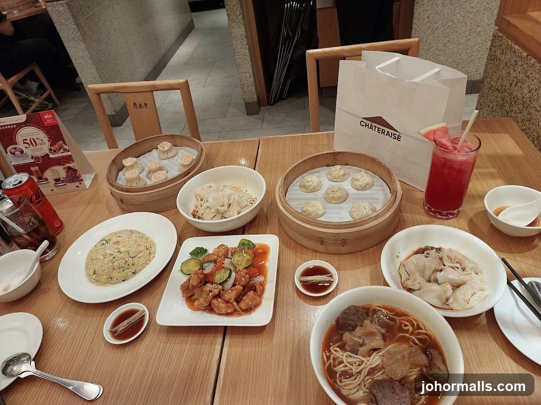 Dining Table with Chinese Cuisine