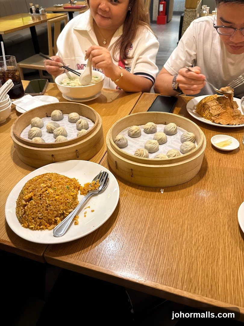Diners at a restaurant table
