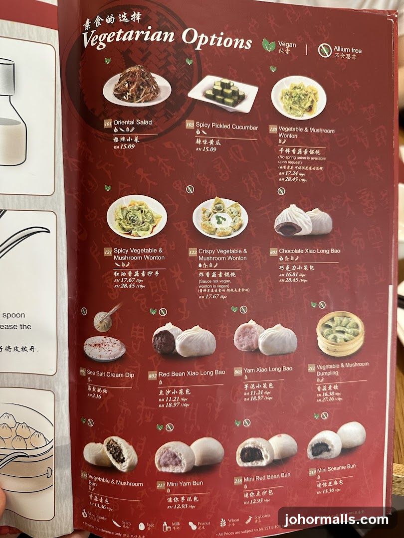 Vegetarian Options