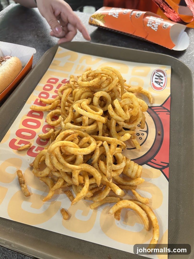 A&W Restaurant Interior