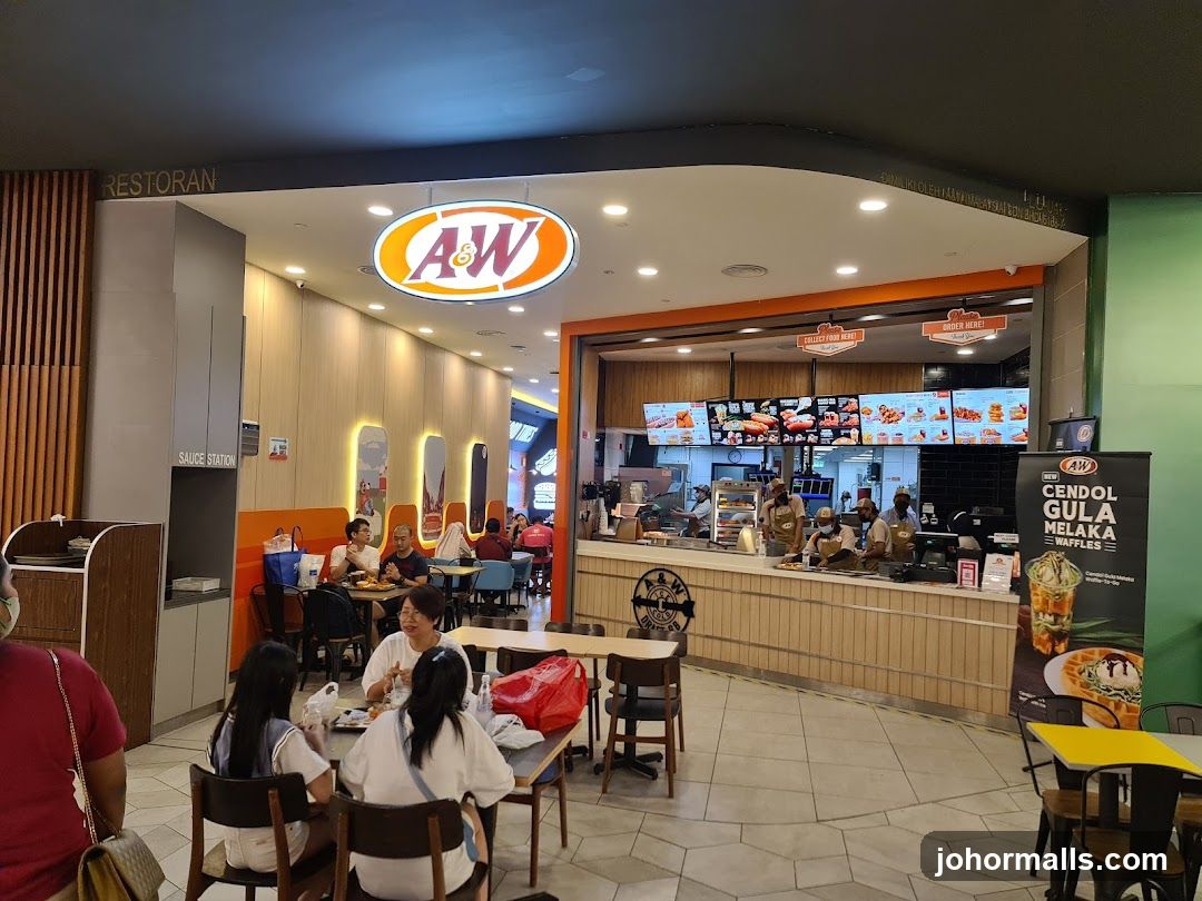 A&W Restaurant Interior