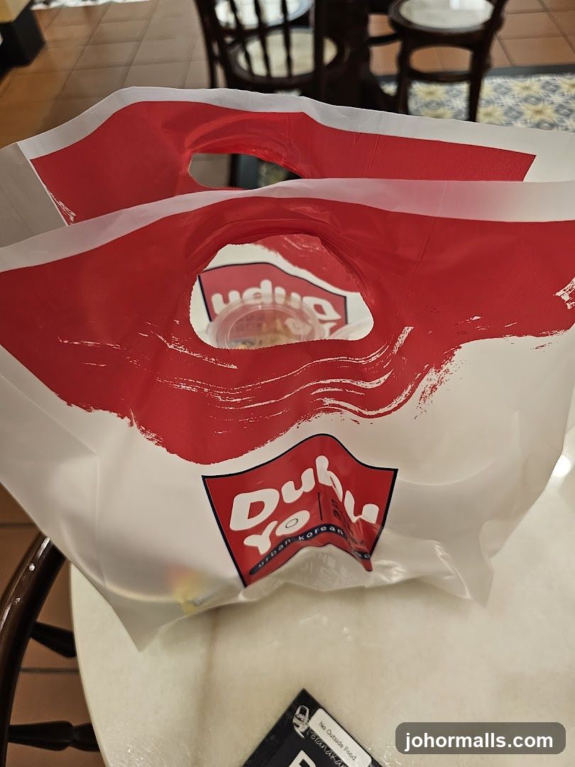 Duh Yo Urban Korean Food Bag