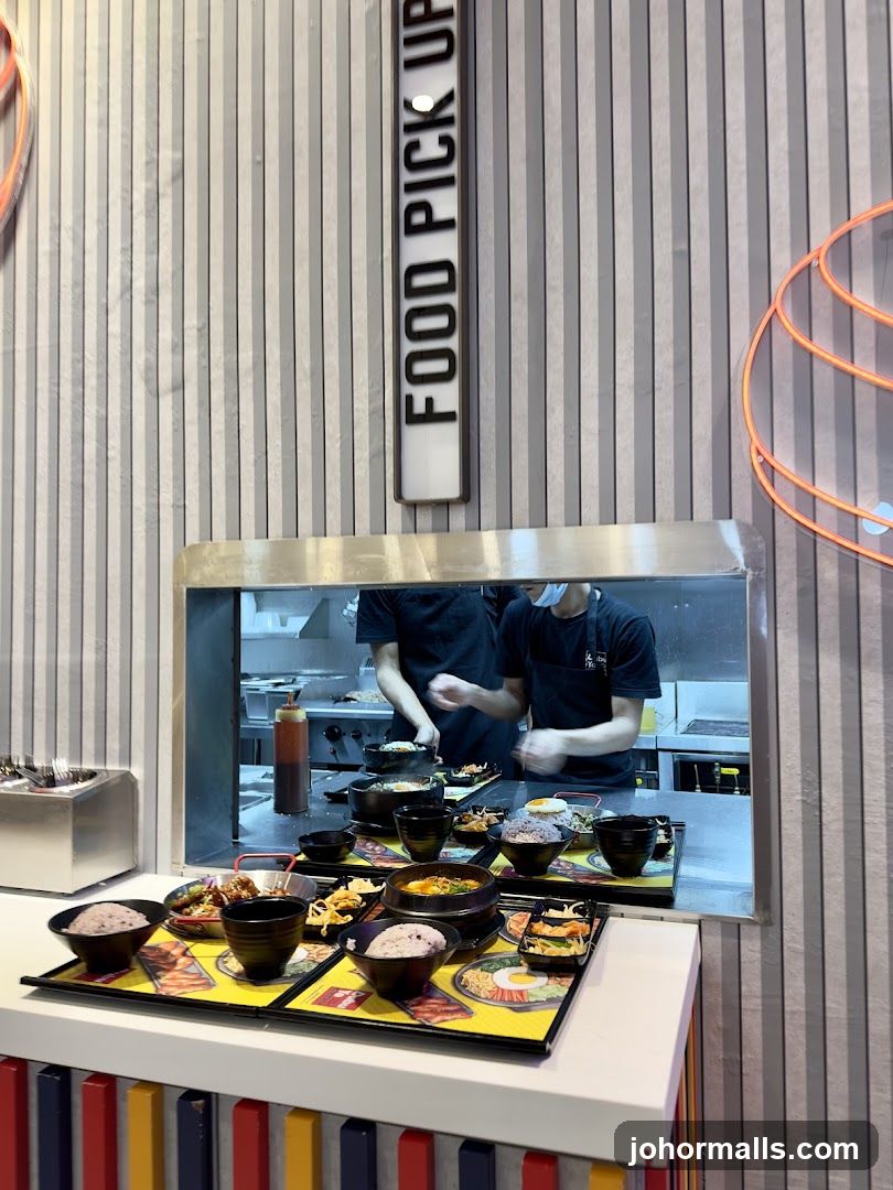 Food Pick Up Counter