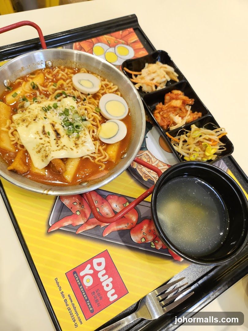 Dubu Yo Korean Food Meal Tray