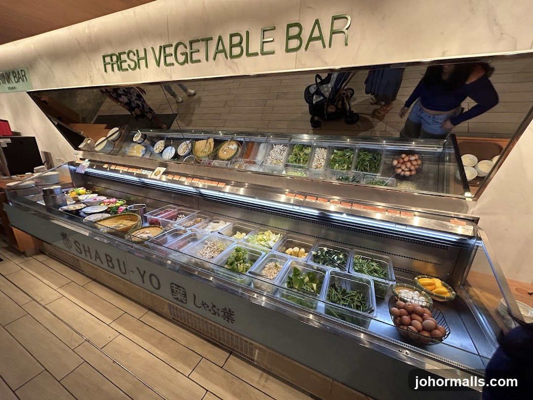 Shabu-Yo Fresh Vegetable Bar Interior