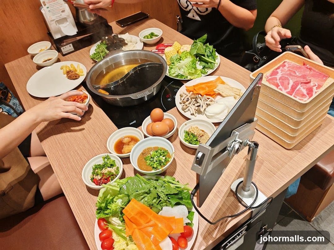 Hot Pot Dining Scene