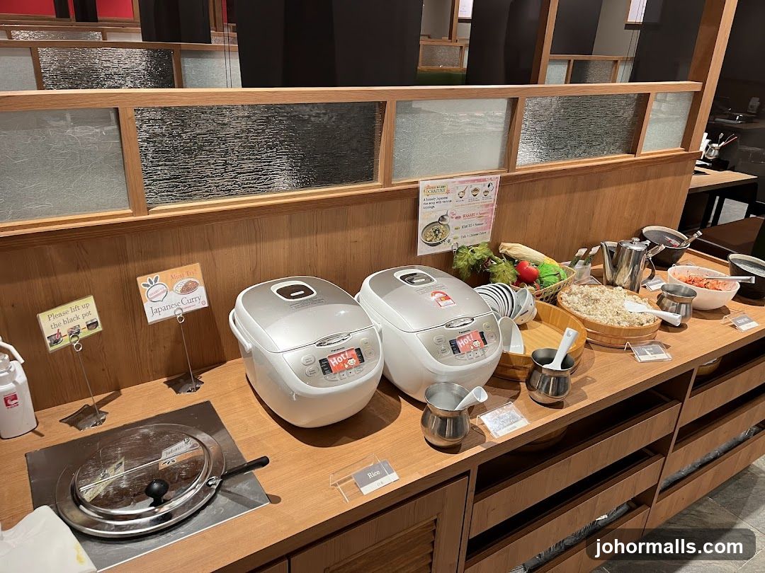 Restaurant buffet station