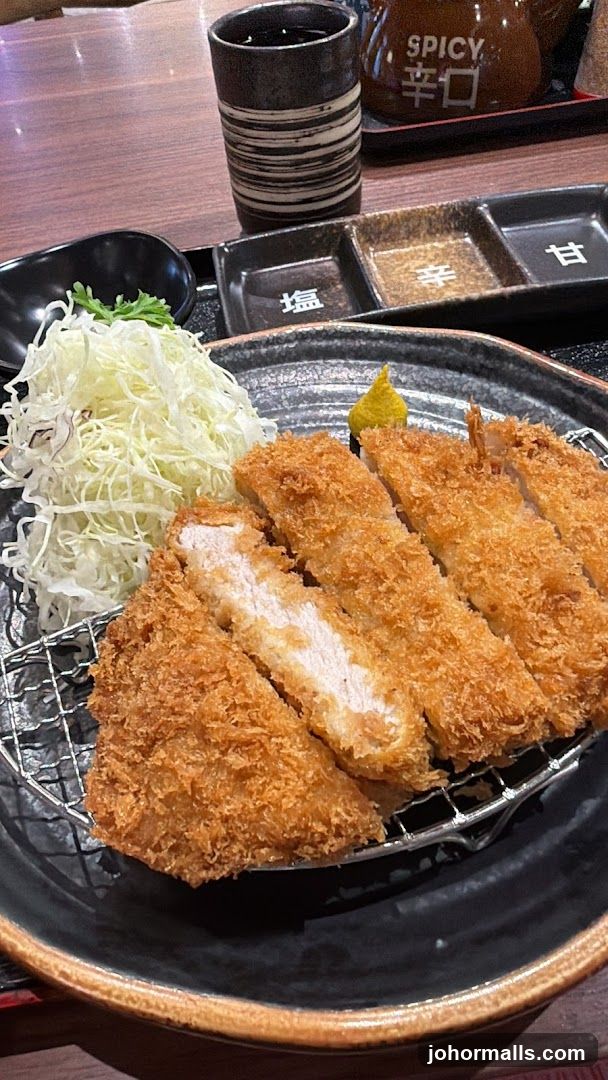 Crispy Pork Cutlet Dish