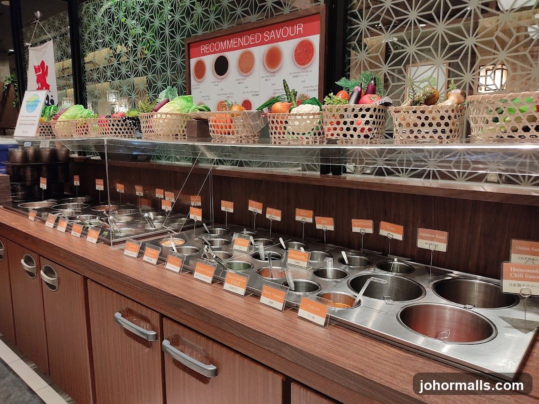 Sauces and Condiments Counter