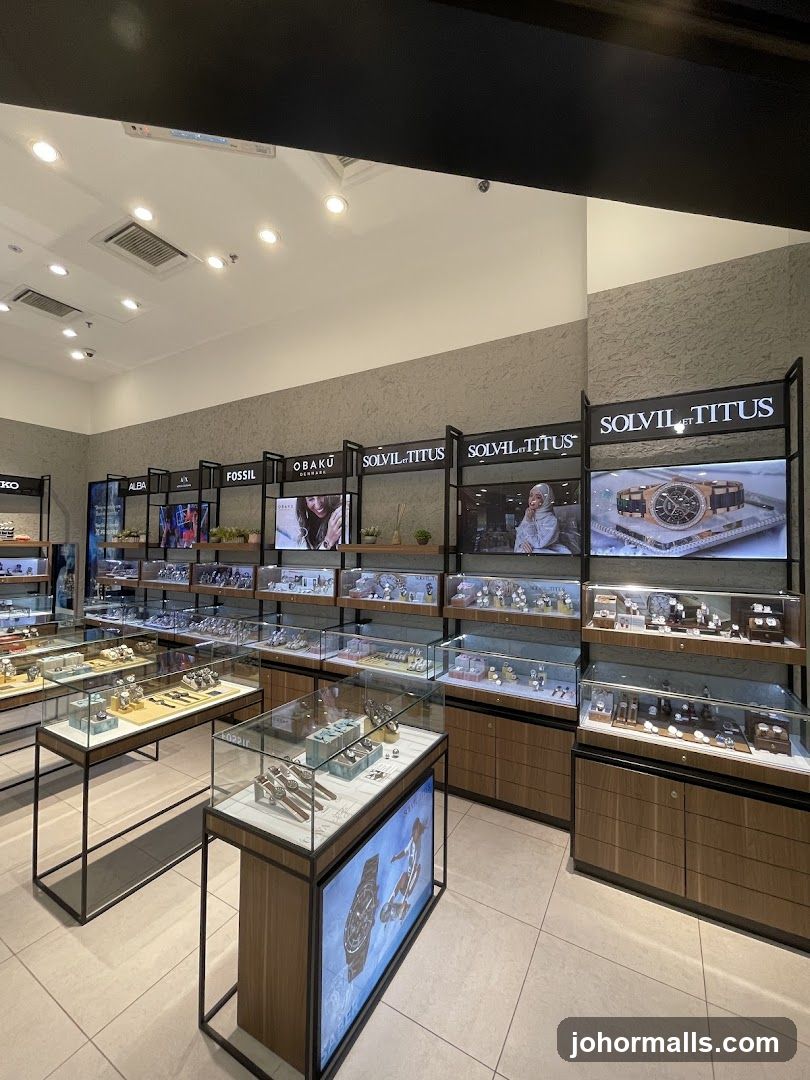 Watch Store Interior