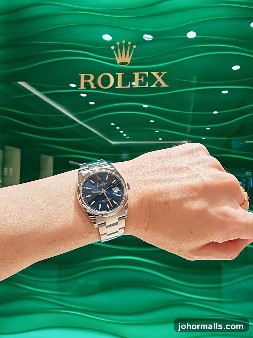 Rolex Watch Display