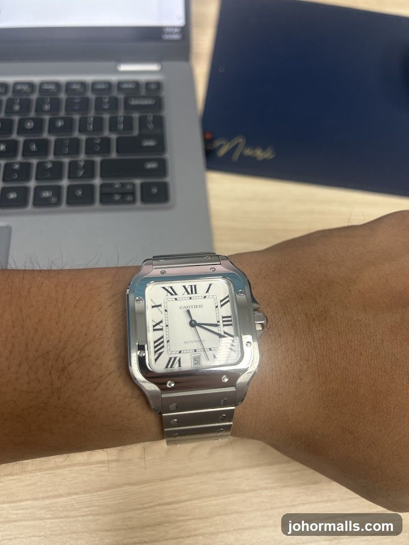 Wristwatch on Forearm